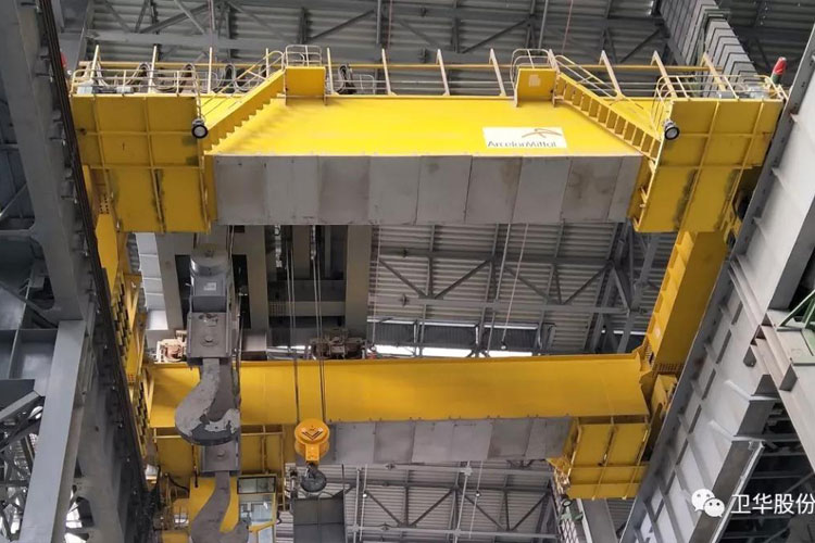 Metallurgy Cranes for Arcelormittal Steel Mill