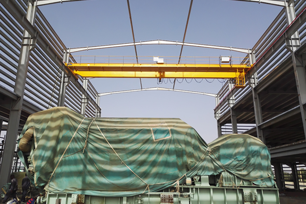 5 Ton Bridge Crane for Sudan Berber Cement Company