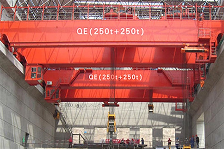 500 Ton Overhead Crane for Iran Mollasadra Hydropower Station
