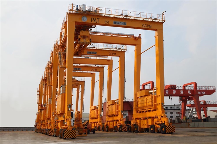 6 Sets RTG Cranes for Thailand Bangkok Port